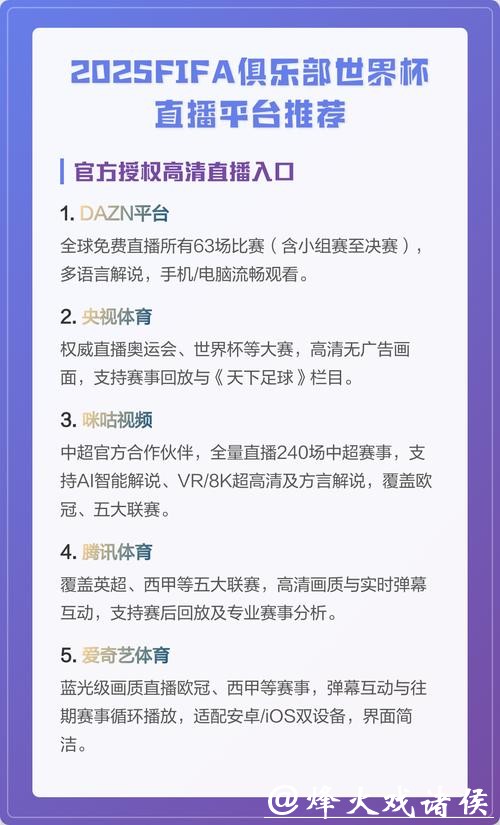 世界杯赛事直播平台推荐排行